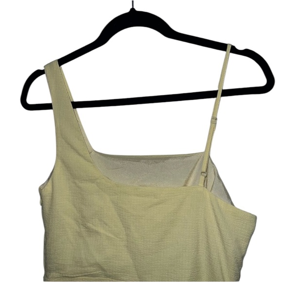 SHEIN Yellow Midi Dress Size L (8–10) – Sleeveless, Chic & Flattering - Picture 6 of 9